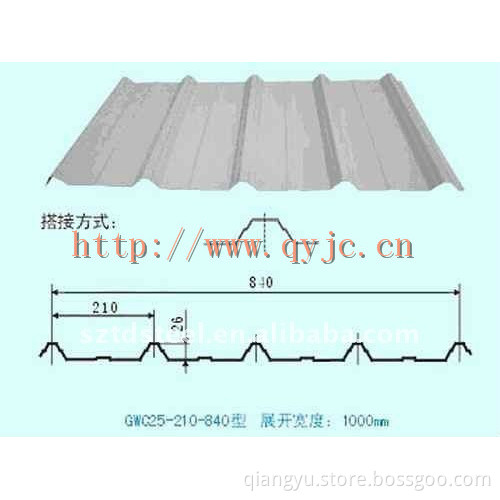 Stainless Steel Roof Tiles for 840
